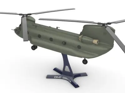 CH-47 CHINOOK 3D print model