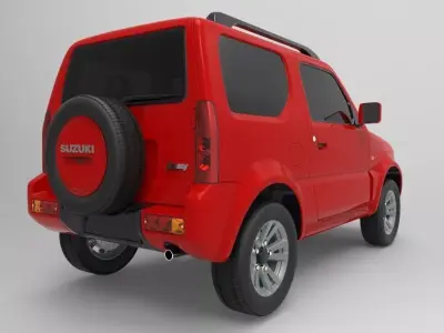Suzuki Jimny 2012 3D model
