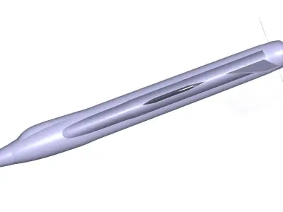 North American X-15 3D model buy