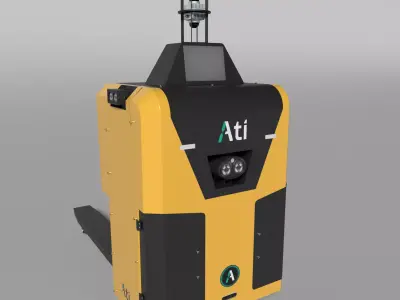 Pallet Mover- Lifting Machine 3D model