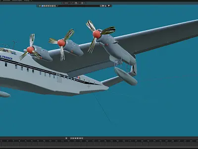 Latecuere 631 Free 3D model