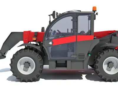 Telescopic Handler 3D model