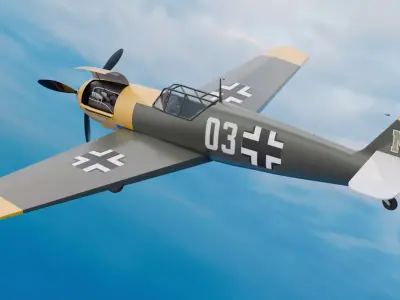 Messerschmitt Bf 109 3D model