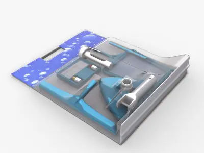 Cleaning tools 3D model