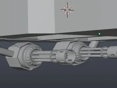 space shuttle Low-poly 3D model