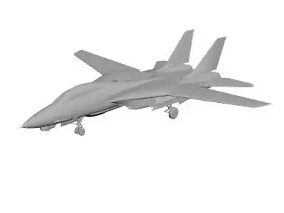 Jet military airplane 3D model buy
