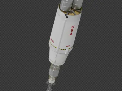 NASA Nuclear Shuttle 3D model
