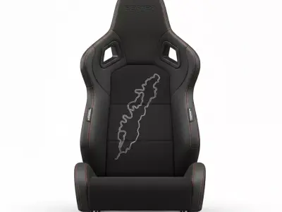 Sportster CS Seat Low-poly 3D model