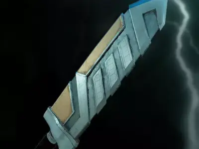 Fantasy Greatsword Destiny 3D model