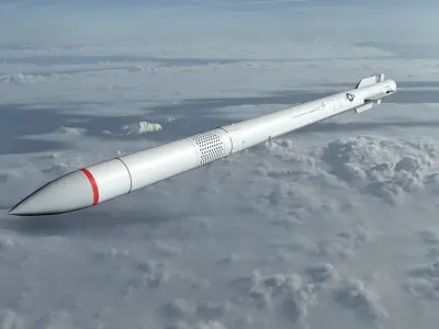 PAC 3 Missile Low-poly 3D model