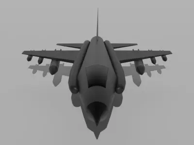 Aircraft - Low Poly Low-poly 3D model