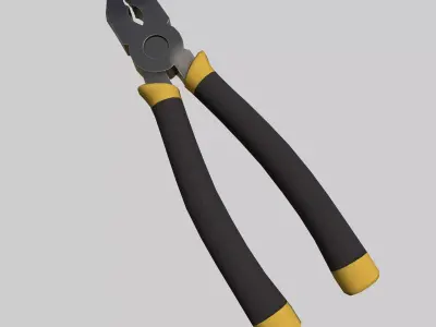 Crowbar Low-poly 3D model get