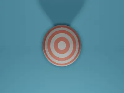 Hot Air Baloon Free low-poly 3D model
