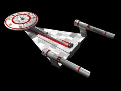Lost Ship Free low-poly 3D model