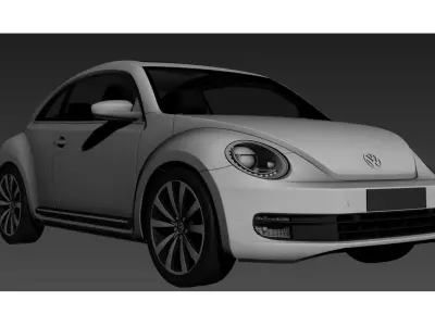 new beetle Free 3D model