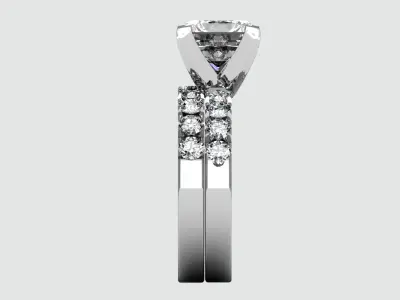 3DM Wedding Ring U010 3D model