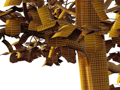 Mountain Ash Tree 19 3D model