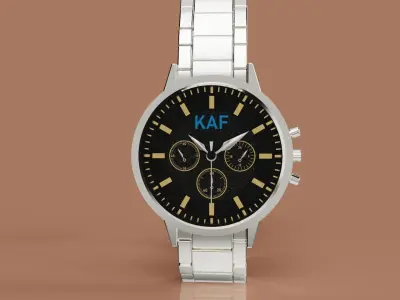 watch model  Low-poly 3D model