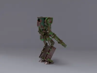 Robot 3D model 74