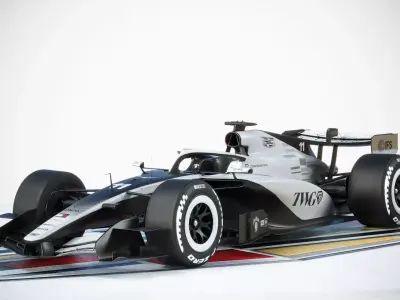 F1 Cadillac 2026 3D model