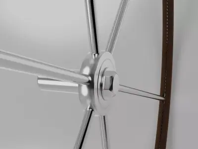 Steering wheel diam 800 mm 3D model