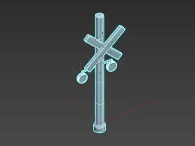 traffic lights Free 3D model