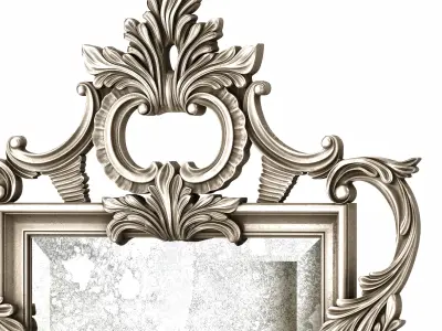 Andrews Decorative Mirrors by Howard Elliott Collection 3D model