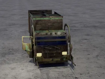 Garbage Truck 3D model