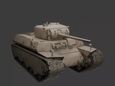 M6 Tank 3D model