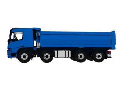Volvo FH16 Dump Truck 3D Model 3D model