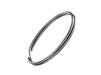 Key Ring Low-poly 3D model