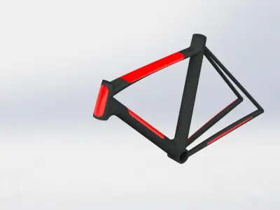 Bike Frame 3D model purchase