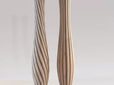 10 file of balusters starter and column 3D  model 3D print model