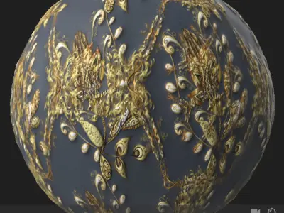 Vintage and doodles Surface PBR Texture Texture