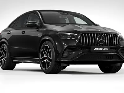 2024 Mercedes-Benz GLE 53 AMG Coupe 3D model purchase