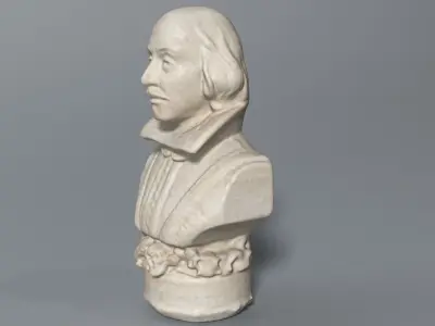 williams shakespeare Bust 3D model