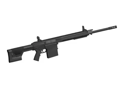 PGM 338 sniper rifle  3D model