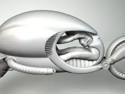 FUTURE MOTORCYCLE 3D model