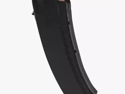 AK  Magazine black 3D model