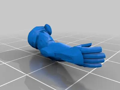 Full ironman suit for print in your 3d printer Low-poly 3D model