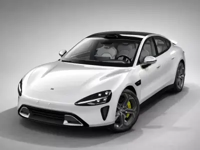 Xiaomi SU7 Ultra 2026 High-Quality  Car Model 3D model