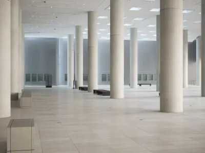 Modern Museum 3D model