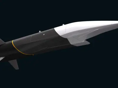HyFly-2 Hypersonic Cruise Missile Concept 3D model