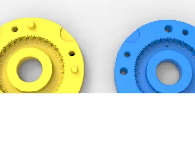 Mold for diecast tire 11 Scale 1 to 10 and 1 to 14 and 1 to 25 3D print model