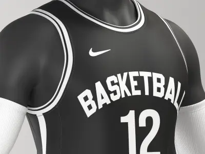 Basketball Uniform 3D model