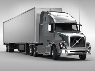 Volvo VNL670 2016 3D model