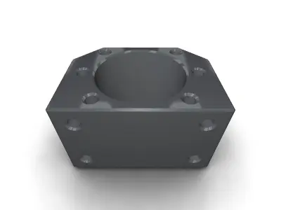 DSG25H metal box 3D model