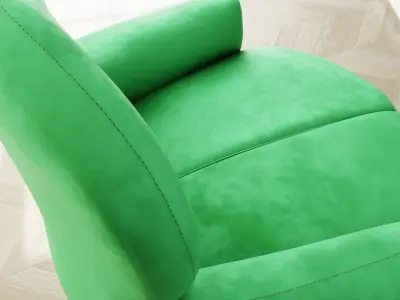 Furniture Accent Chairs Bohemian 004 Low-poly 3D model