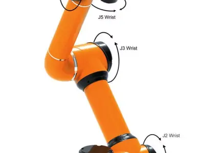 Universal robot AUBO i3 Free 3D model