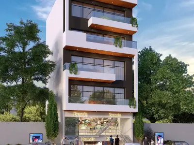 City Building Commercial 3D model